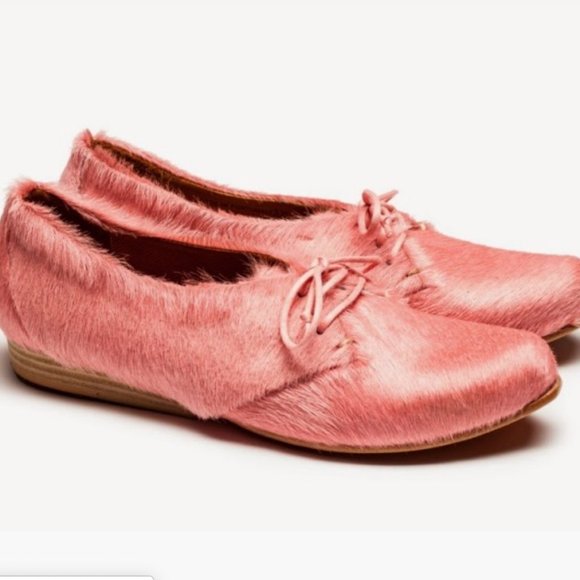 Tracey Neuls London Handmade Pink Pony Size 10/41 - Picture 5 of 5